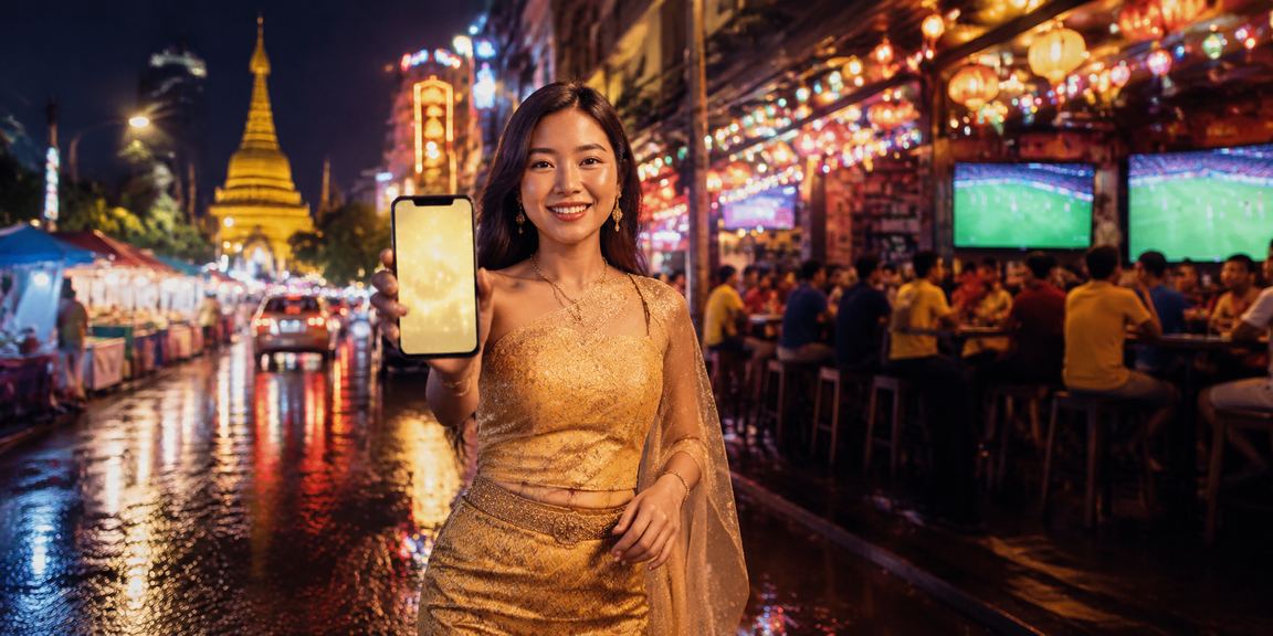ရန်ကုန် မြို့လယ်ပိုင်း ဘောလုံးဘတ်တင် ညဈေးရုံ